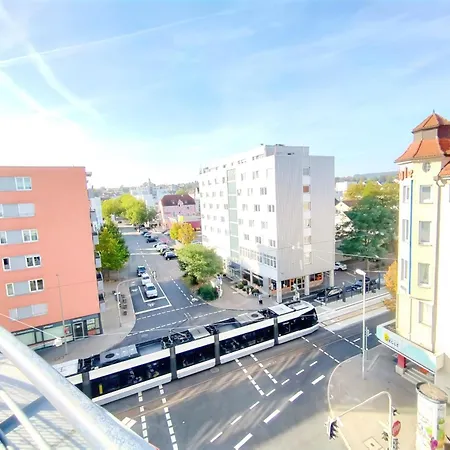 Ulmer Penthouse Fuer 7, Arbeitsplatz, Xxl-dachterrasse, Grill, Wii Appartamento